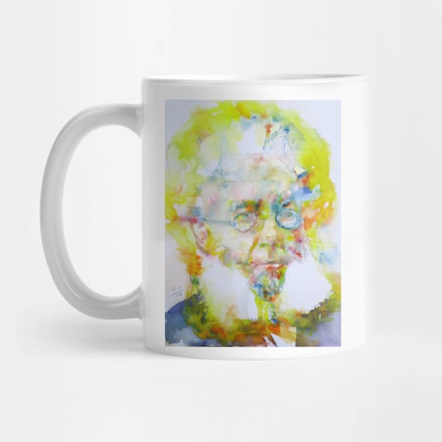 HENRIK IBSEN watercolor portrait by lautir